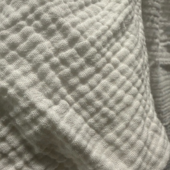 100 % Cotton Joie White Off-Shoulder Blouse - Picture 5 of 5